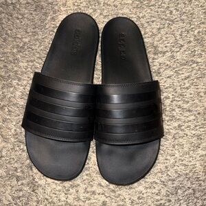 Adidas Black Slides